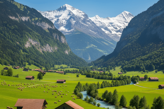 Serenity of Switzerland 08 days group tour